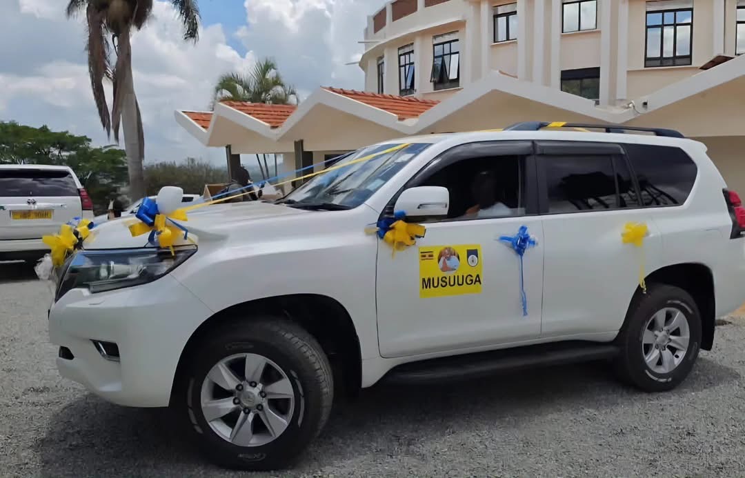 Musuuga Charles Kamurasi a Car for Dedicated Service
